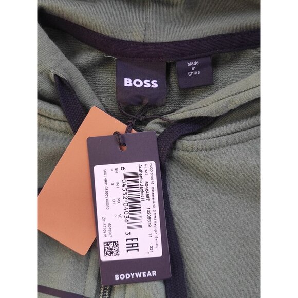 Hugo Boss Men's Green Full Zip Track Jacket Size S - Picture 8 of 11